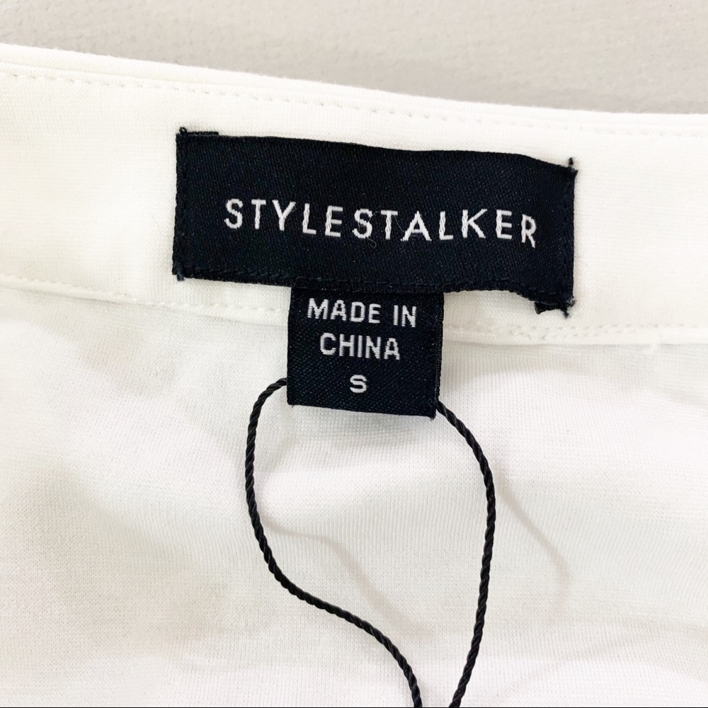 Stylestalker Gateway Skirt White S NWT - Picture 6 of 9